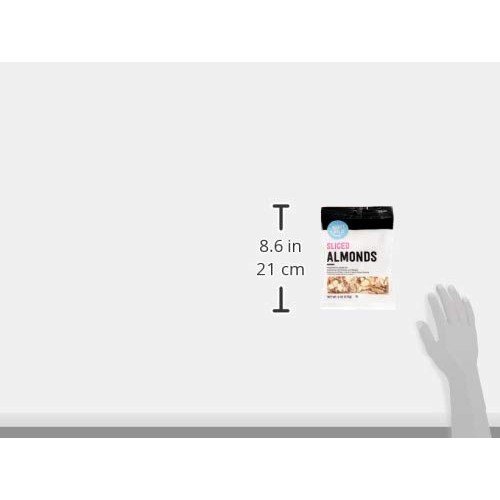 Amazon Brand - Happy Belly Sliced Almonds, 6 Ounce