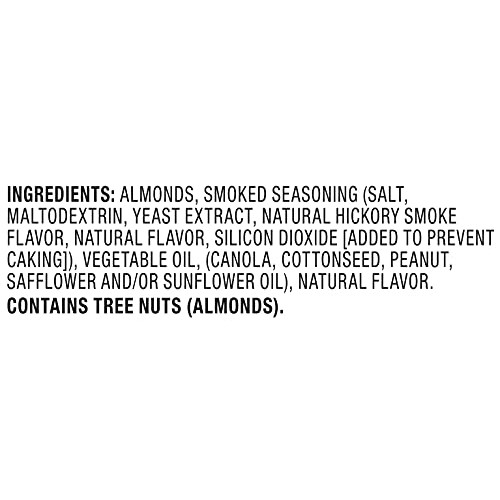 Amazon Brand - Happy Belly Smoked Almonds, 16 Ounce
