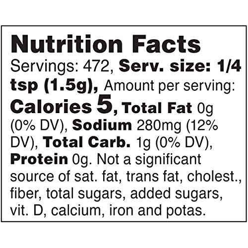 Amazon Brand - Happy Belly Smoked Bbq Rub, 25 Ounce