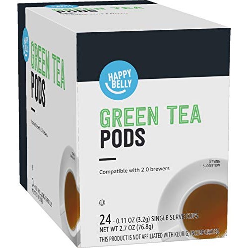 Amazon Brand - Happy Belly Tea Pods Compatible with 2.0 K-Cup Br...