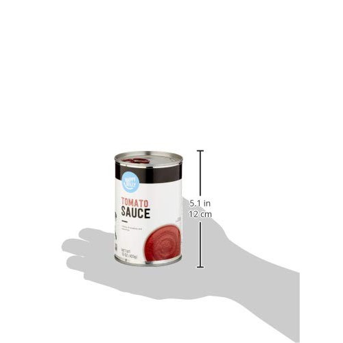 Amazon Brand - Happy Belly Tomato Sauce, 15 Ounce