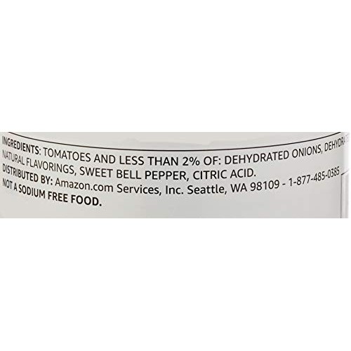 Amazon Brand - Happy Belly Tomato Sauce, No Salt Added, 8 Ounce