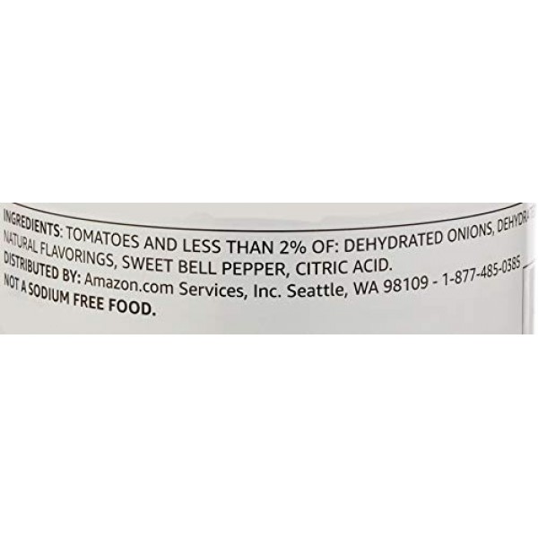 Amazon Brand- Happy Belly Tomato Sauce, No Salt Added, 8 Ounce