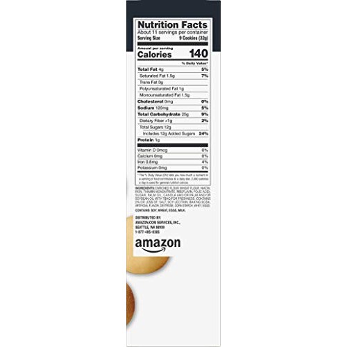 Amazon Brand - Happy Belly Vanilla Wafers, 12 Ounce