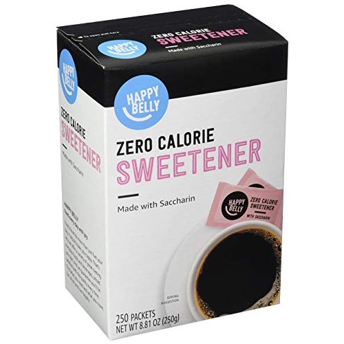 Amazon Brand - Happy Belly Zero Calorie Pink Saccharin Sweetener