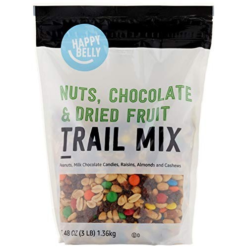 Amazon Brand - Happy Belly Nuts, Chocolate &Amp; Dried Fruit Trail M