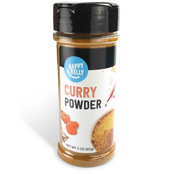 Amazon Brand - Happy Belly Curry Powder, 3 Ounces