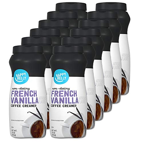 Amazon Brand - Happy Belly Powdered Non-Dairy French Vanilla Cof