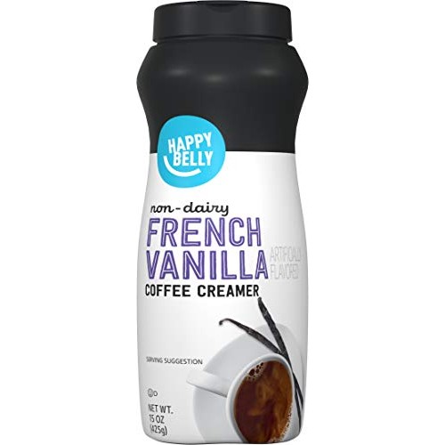 Amazon Brand - Happy Belly Powdered Non-Dairy French Vanilla Cof