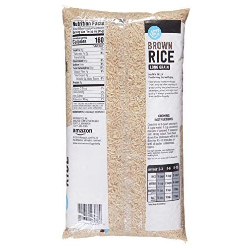 Happy Belly Brown Rice 5 Lb