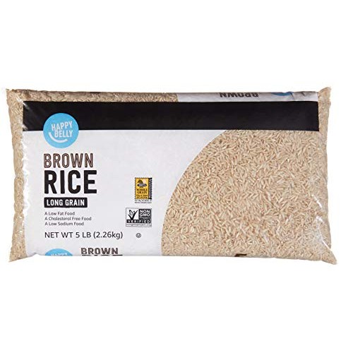 Happy Belly Brown Rice 5 Lb