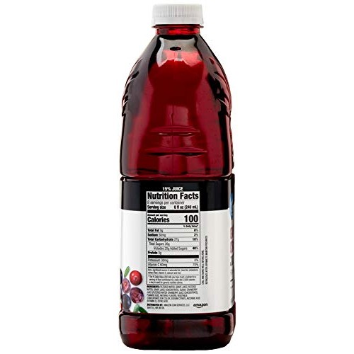 Happy Belly Grape Cranberry Juice Cocktail, 64 Fl Oz Bottle