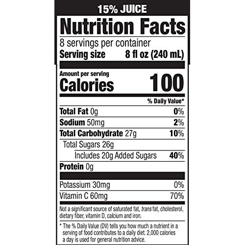 Happy Belly Grape Cranberry Juice Cocktail, 64 Fl Oz Bottle