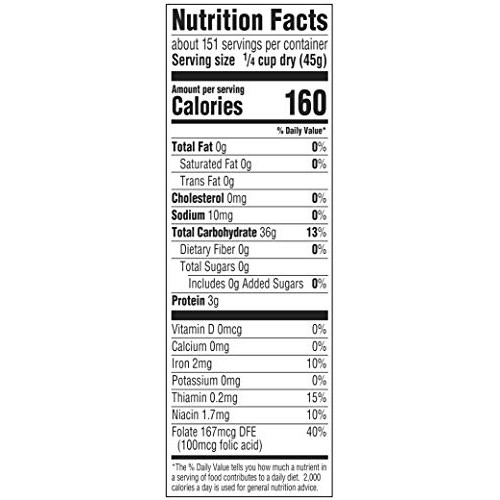 Happy Belly White Calrose Rice Medium Grain 15 Lb