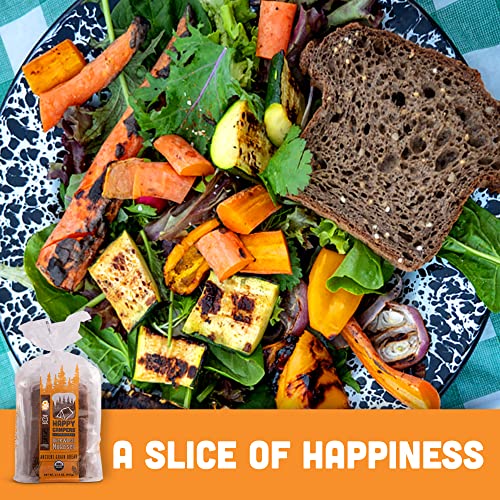 Happy Campers Buckwheat Molasses Gluten Free Bread, Whole Grain,...