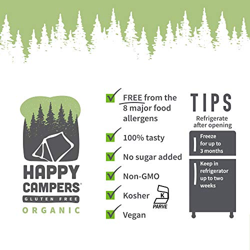 Happy Campers Variety Pack Gluten Free Bread, White Whole Grain,