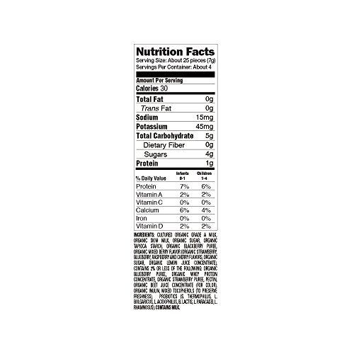 Happy Baby Organic Mixed Berry Yogurt Snacks, 1 Oz