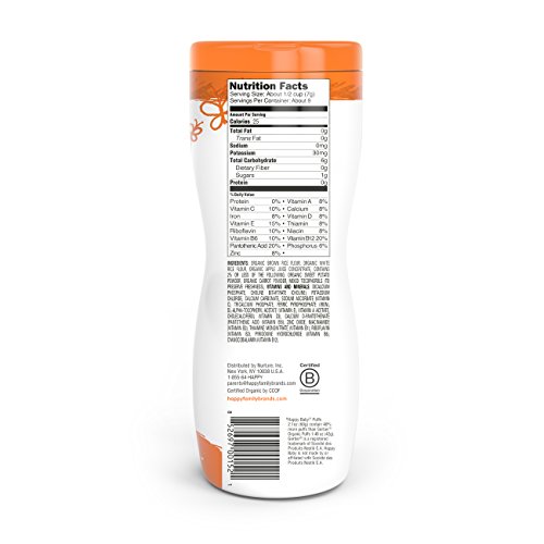 Happy Baby Organic Superfood Puffs Sweet Potato &Amp; Carrot, 2.1 Ou