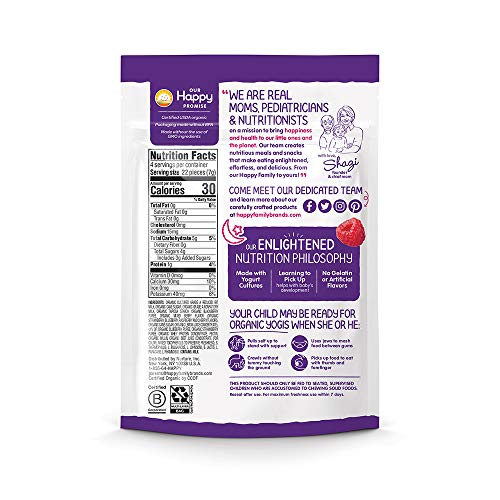 Happy Baby Organic Yogis Freeze-Dried Yogurt &Amp; Fruit Snacks, Var