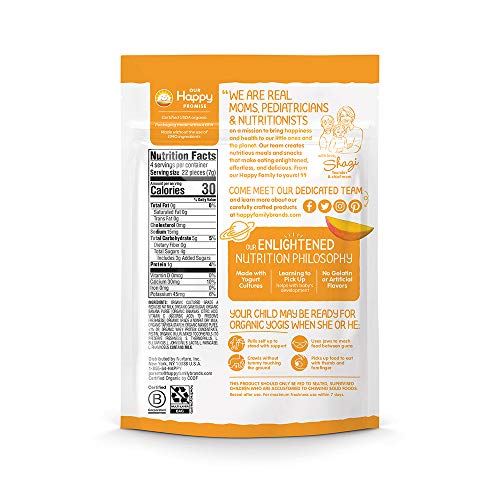 Happy Baby Organic Yogis Freeze-Dried Yogurt &Amp; Fruit Snacks, Var