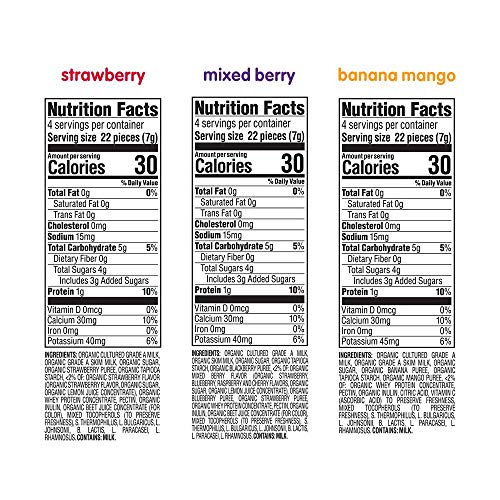 Happy Baby Organic Yogis Freeze-Dried Yogurt &Amp; Fruit Snacks, Var