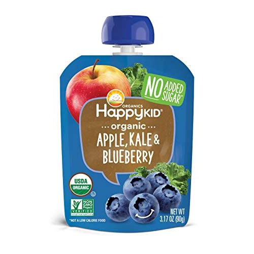 Happy Squeeze Organic Superfoods Twist Organic Apple/Kale/Bluebe