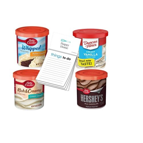 Frosting Bundle 1 of each| Betty Crocker Whipped Butter Cream|Du...