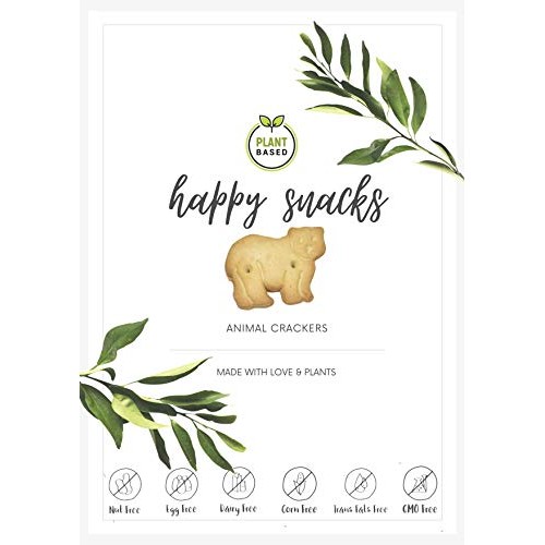 Happy Snacks Natural, Wholesome Animal Crackers, 8 Ounce Reseala