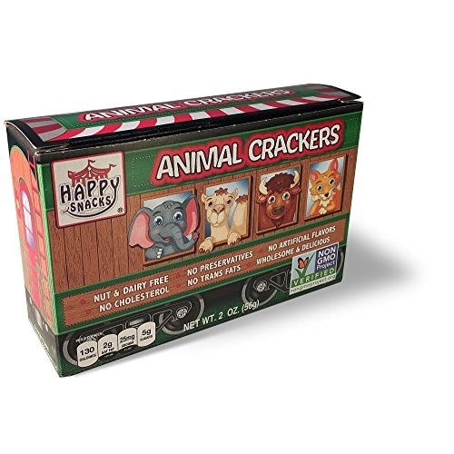 Happy Snacks Non-Gmo Project Verified Animal Crackers, 2 Ounce B