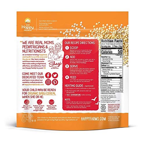 Happy Baby, Clearly Crafted Cereal Variety Pack 2Pk - [Organic