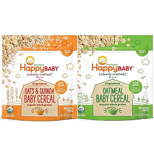 Happy Baby, Clearly Crafted Cereal Variety Pack 2Pk - [Organic