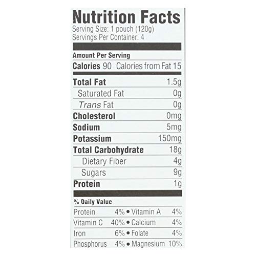 Happy Tot Organic Green Beans Pear And Pea Baby Food, 4.22 Ounce