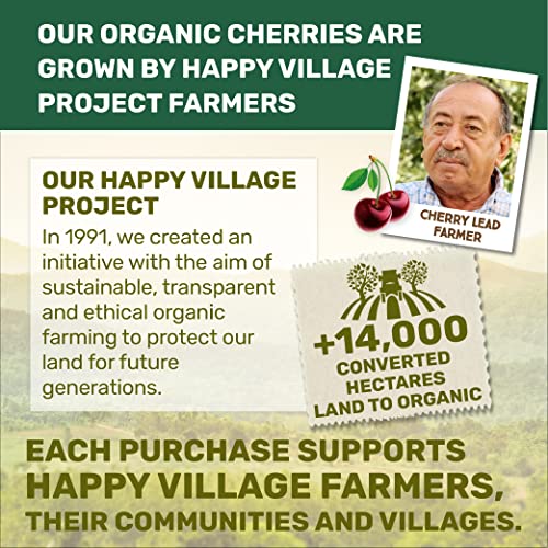 Happy Village Organic Whole Dried Tart Cherries, 15 OZ 3 Packs ...