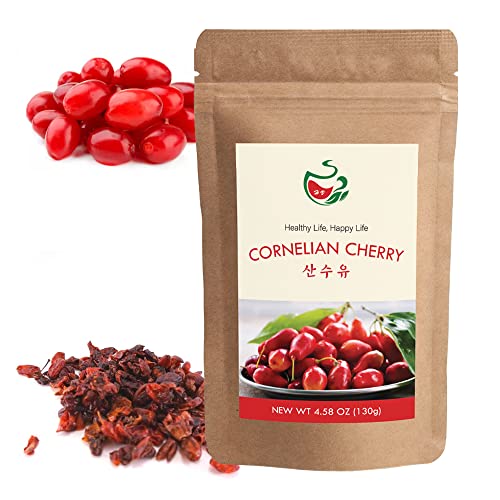 Happy Virus 100% Natural Dried Cornelian Cherry Cornus Fruit, ...
