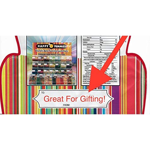 Happy Yummies Worlds Best Tasting Gourmet Gummy Candy 21 Flavor