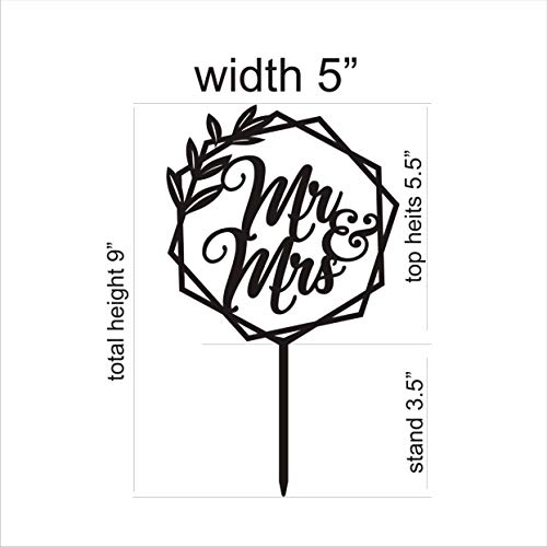 Happyplywood Mr And Mrs Wooden Cake Topper Wreath Cake Toppers F