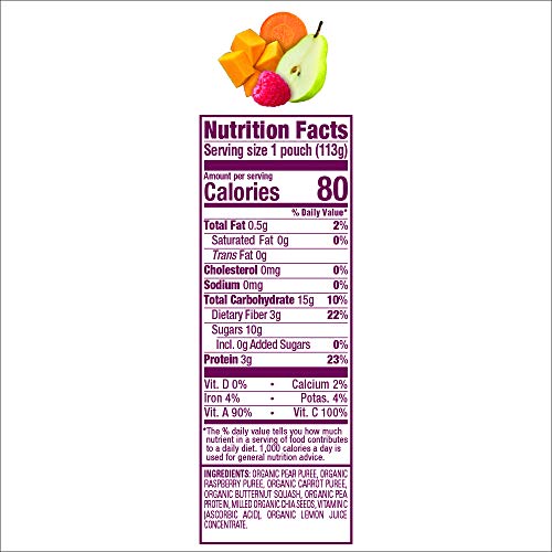 Happy Family Tot Organic Fiber &Amp; Protein Soft-Baked Oat Bars Tod