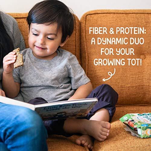 Happy Tot Organics Fiber &Amp; Protein Soft-Baked Oat Bars, Organic