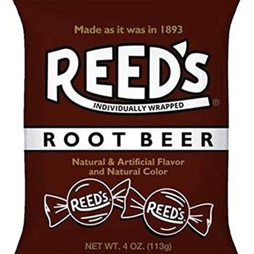Old-Fashioned Reeds Root Beer Hard Candy, 4 Oz. Bag
