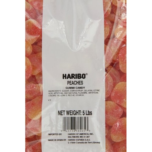 Haribo Gummi Candy, Goldbears, 5 Oz Bags Pack Of 12