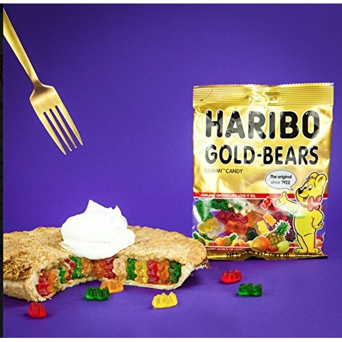 Haribo Gummi Candy, Goldbears, 5 Oz Bags Pack Of 12
