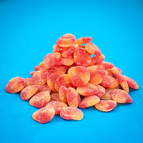 Haribo Gummi Candy, Peaches, 5 Oz. Bag Pack Of 12