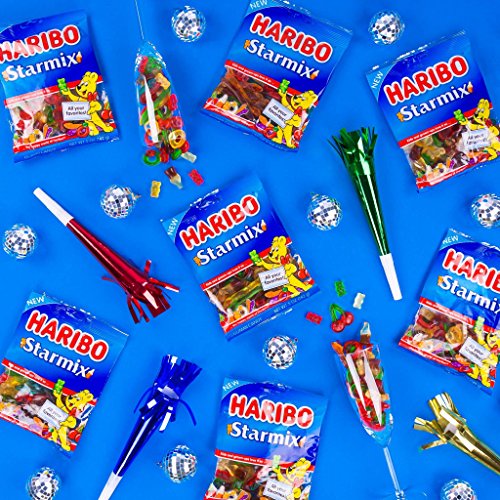 Haribo Starmix Gummi Candy, 4 Oz. Bag Pack Of 12
