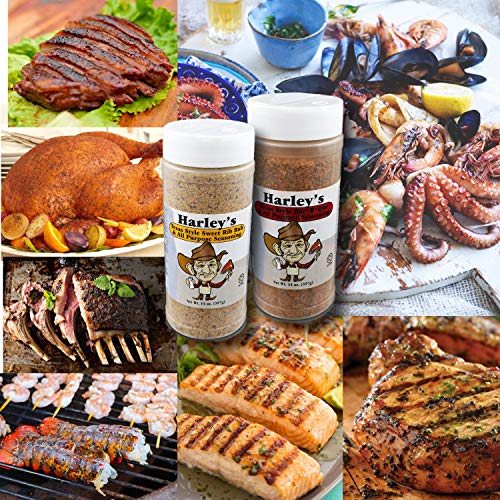 Harleys Texas Style All Purpose Seasoning Gluten-Free Shaker Bot