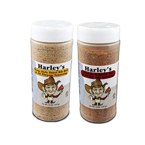 Harleys Texas Style All Purpose Seasoning Gluten-Free Shaker Bot