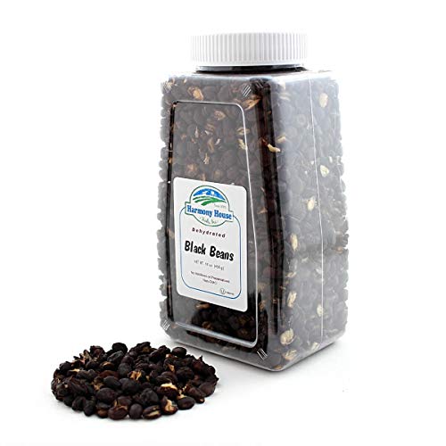 Harmony House Foods True Dehydrated Black Beans -- Easy Cook 16