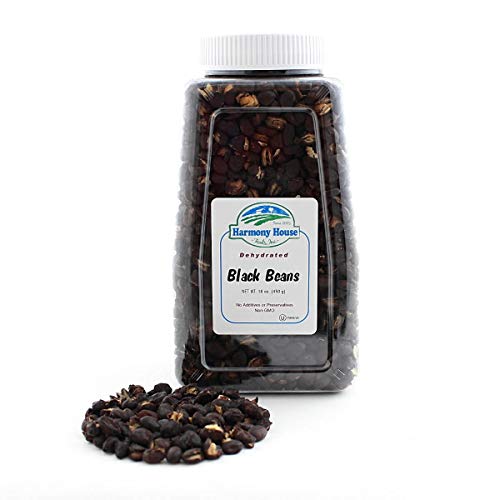 Harmony House Foods True Dehydrated Black Beans -- Easy Cook 16