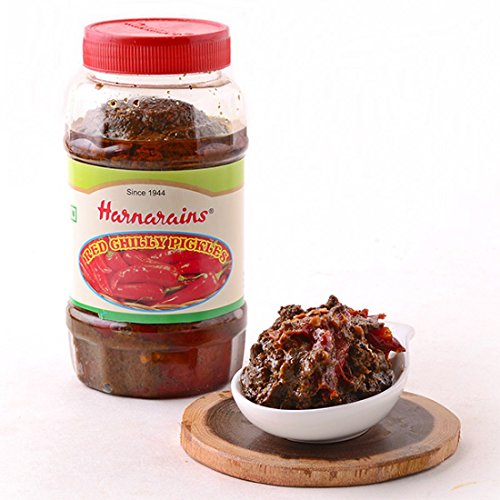 Harnarain Gokalchand Delhi Red Stuffed Chili Indian Pickle - 4