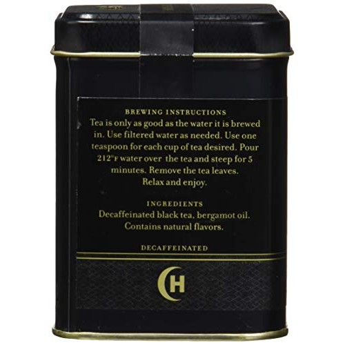 Decaffeinated Earl Grey, Loose Tea In 4 Ounce Tin