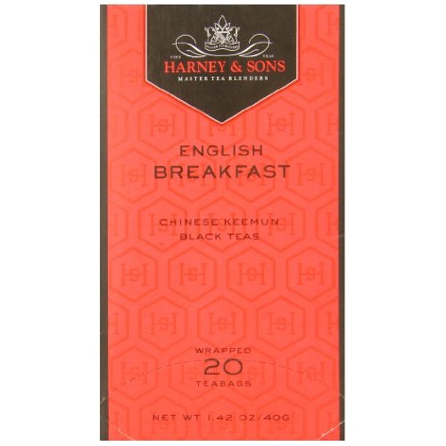 Harney &Amp; Sons Fine Teas English Breakfast - 20 Tea Bags - Net Wt